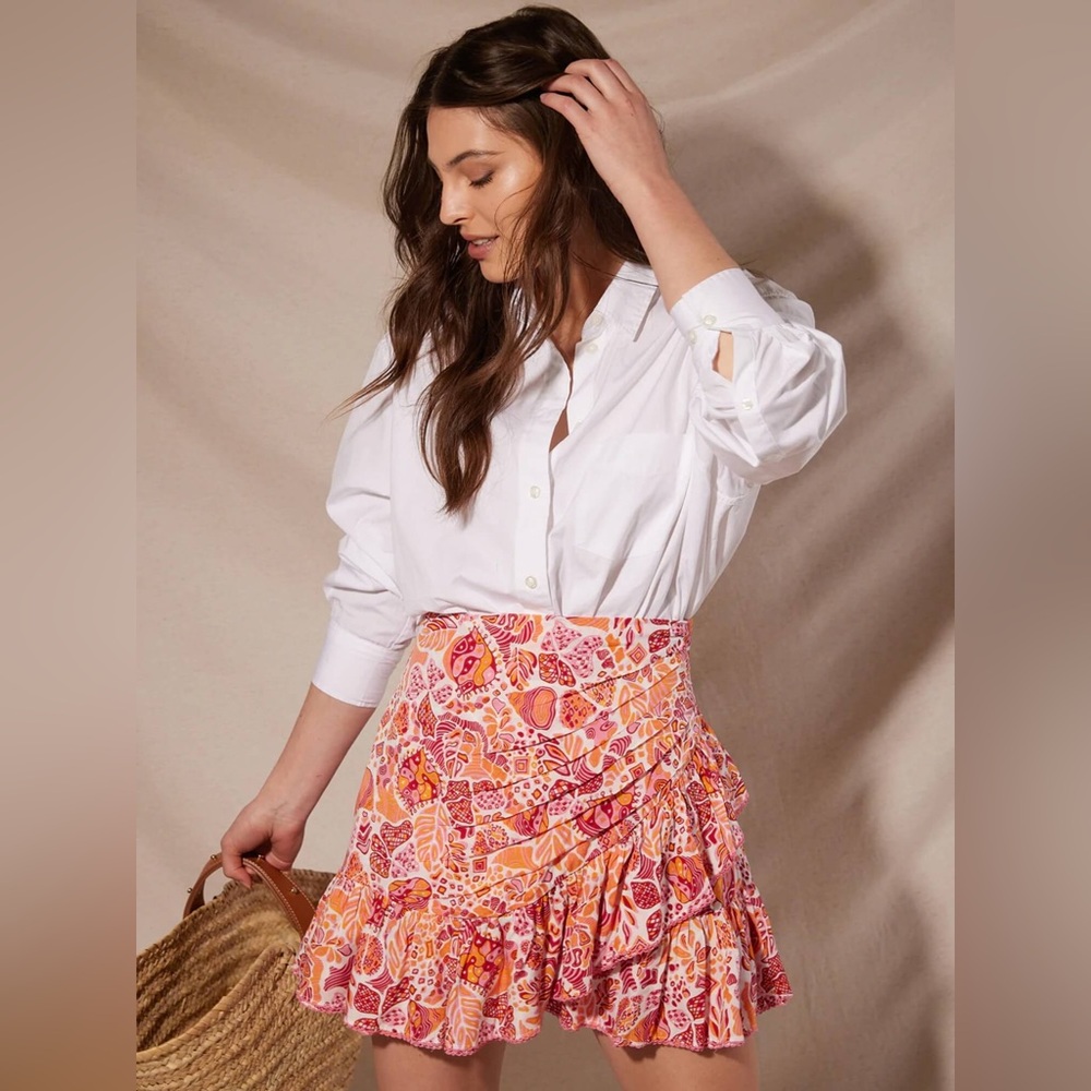 Poupette St. Barth Marbella Mini Skirt Size XS NWT
